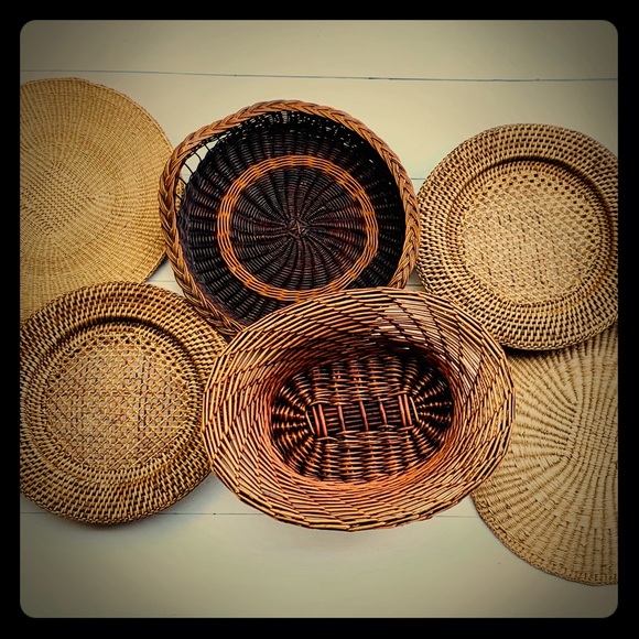 Vintage Other - 🌵3 piece BOHO basket Wall mystery bundle